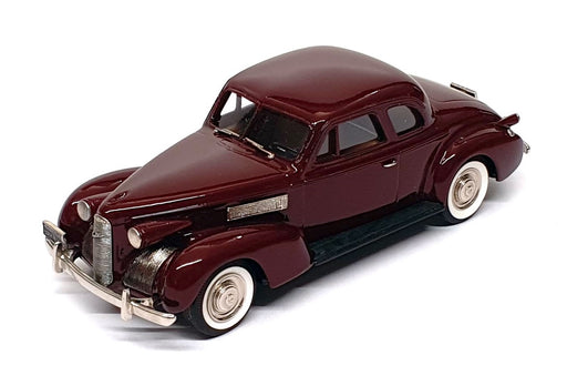 Brooklin Models 1/43 Scale BRK122 - 1939 La Salle 5 Window Coupe - Maroon