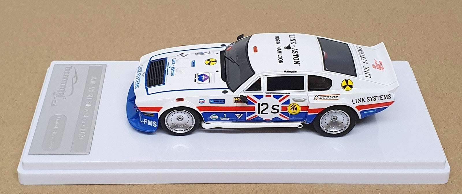 Tecnomodel 1/43 Scale TM43-12B - Aston Martin AM V8 #12s Silverstone 6h 1979