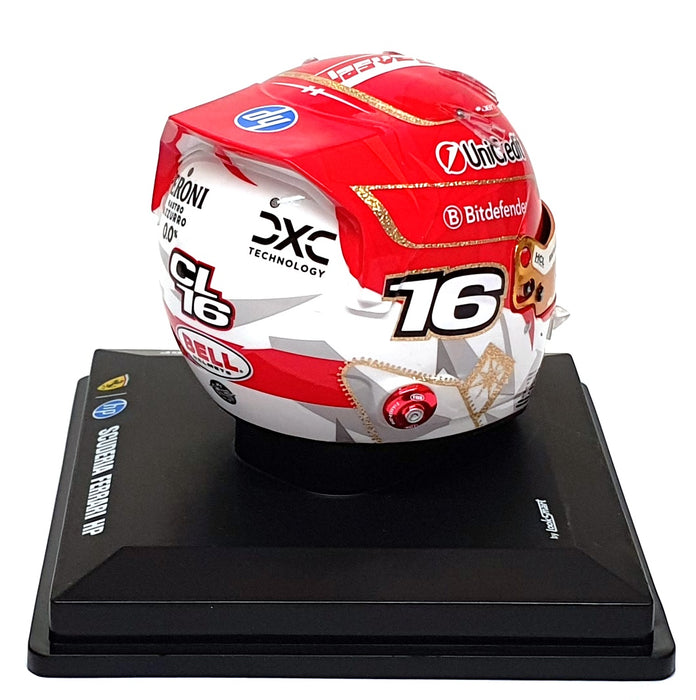 Look Smart 1/5 Scale LSHEL026 - F1 Helmet C. Leclerc Ferrari Las Vegas GP 2024