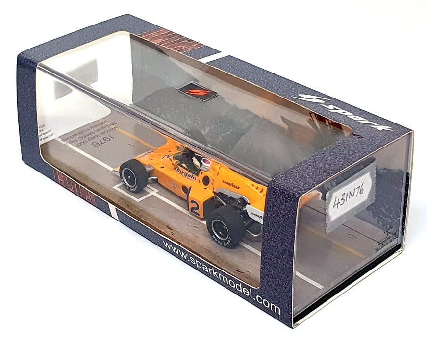 Spark 1/43 Scale 43IN76 - McLaren M16C #2 Winner Indy 500 1976 Rutherford