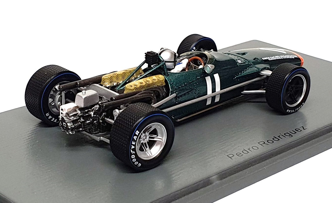 Spark 1/43 Scale S5700 - F1 BRM P133 2nd #11 Belgium GP 1968 P. Rodriguez