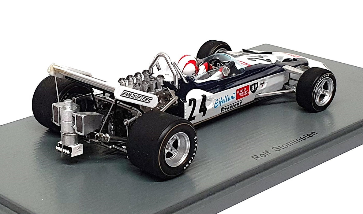 Spark 1/43 Scale S4015 - F1 Surtees TS9 #24 British GP 1971 R. Stommelen