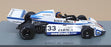 Spark 1/43 Scale S7102 - F1 Brabham BT44B #33 Practice Spain GP 1976 De Villota