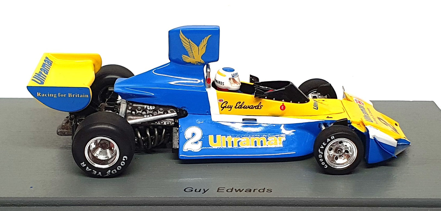 Spark 1/43 Scale S7100 - Brabham BT42 #2 Winner Gold Cup 1976 G. Edwards