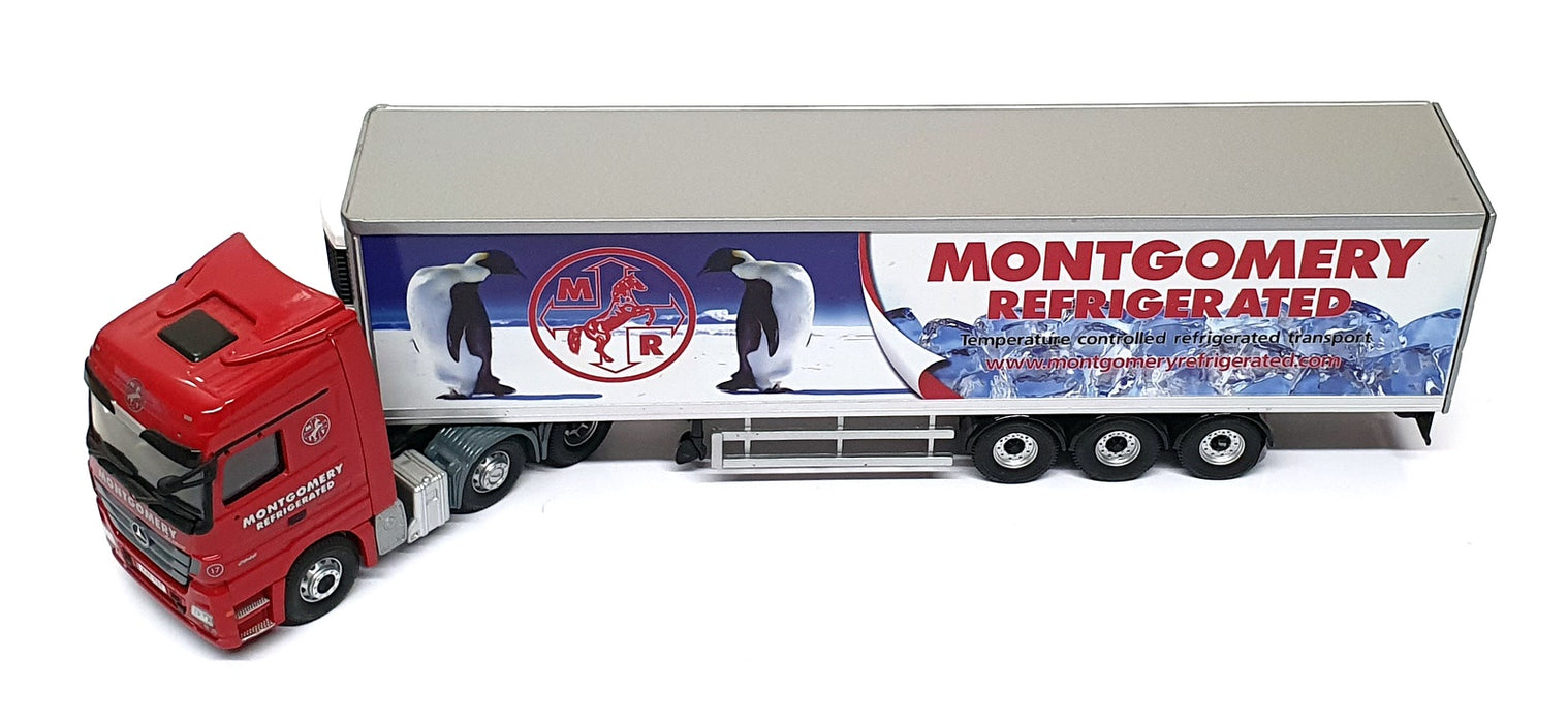 Corgi 1/50 Scale CC13826 - Mercedes Actros (Face Lift) Fridge Trailer Montgomery