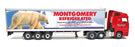 Corgi 1/50 Scale CC13826 - Mercedes Actros (Face Lift) Fridge Trailer Montgomery