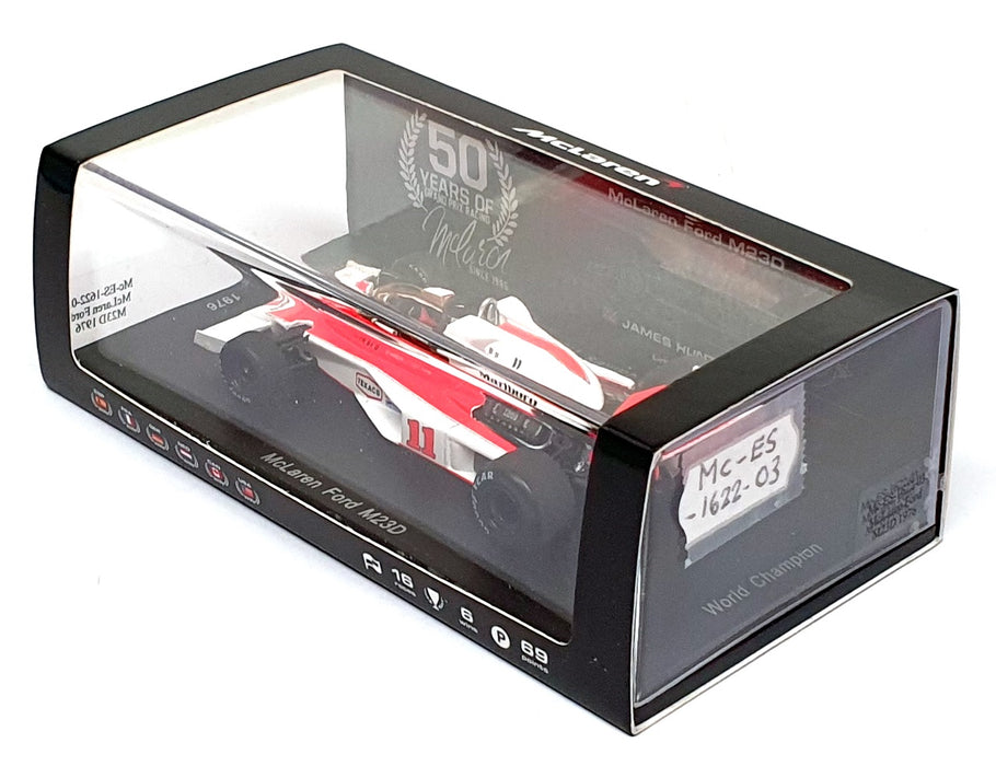 Spark 1/43 Scale Mc-ES-1622-03 - F1 McLaren Ford M23D #11 James Hunt