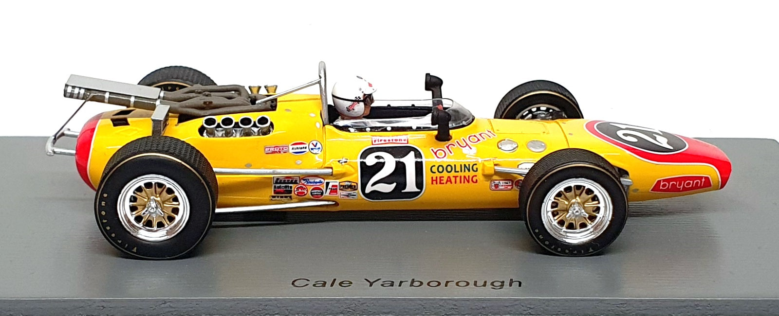 Spark 1/43 Scale S5768 - Vollstedt #21 Indy 500 1967 Cale Yarborough