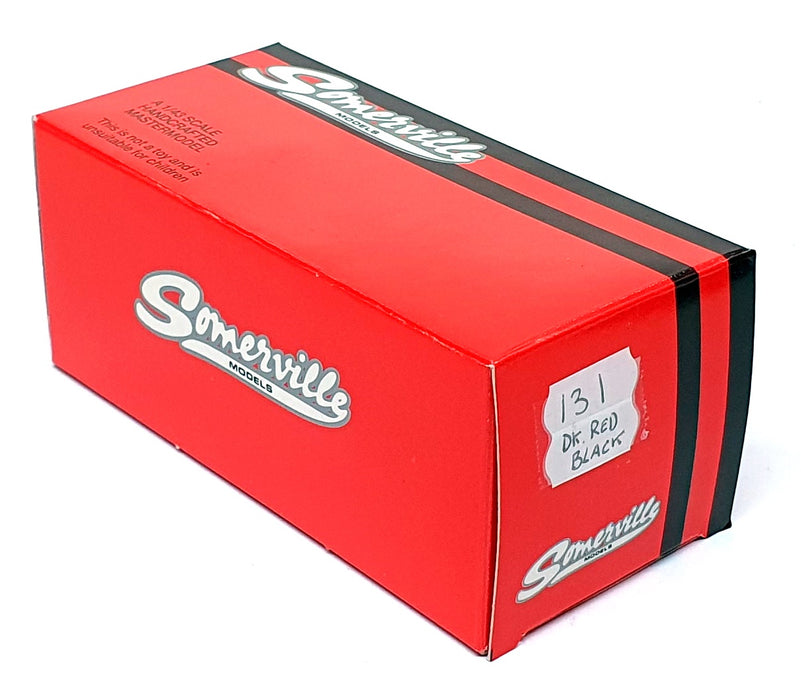 Somerville Models 1/43 Scale 131 - 1936 Austin 10 Cambridge - Dk. Red/Black