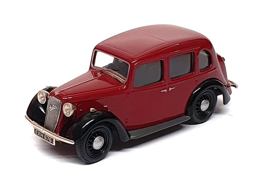 Somerville Models 1/43 Scale 131 - 1936 Austin 10 Cambridge - Dk. Red/Black