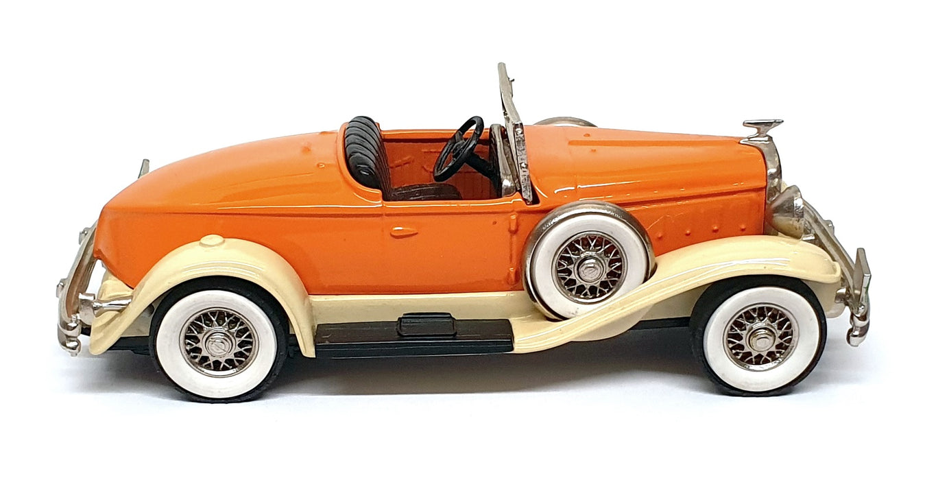 Brooklin 1/43 Scale BRK12 - 1931 Hudson Greater 8 Murray Body - Dk. Orange/Cream