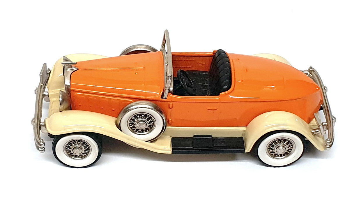 Brooklin 1/43 Scale BRK12 - 1931 Hudson Greater 8 Murray Body - Dk. Orange/Cream
