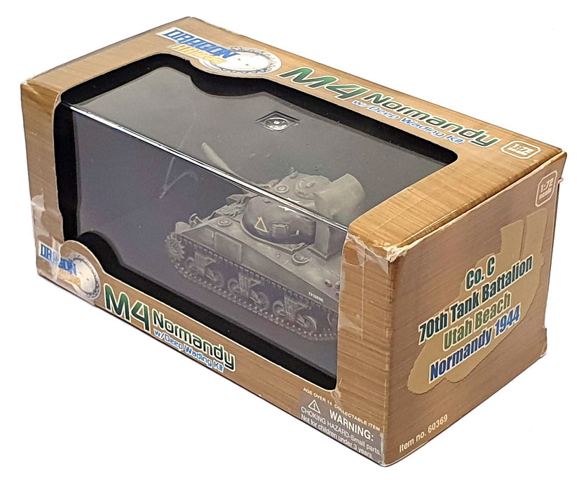 Dragon 1/72 Scale 60369 - M4 US Sherman Tank With Deep Wading Kit Normandy 1944