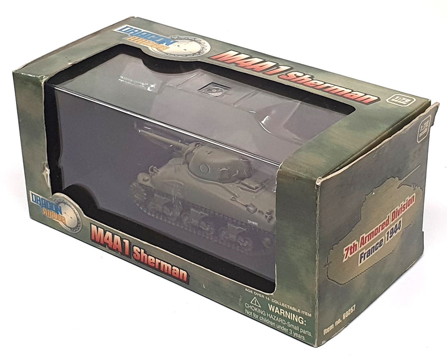 Dragon Models 1/72 Scale 60257 - M4A1 Sherman Tank US Army 7th Armored Div. 1944