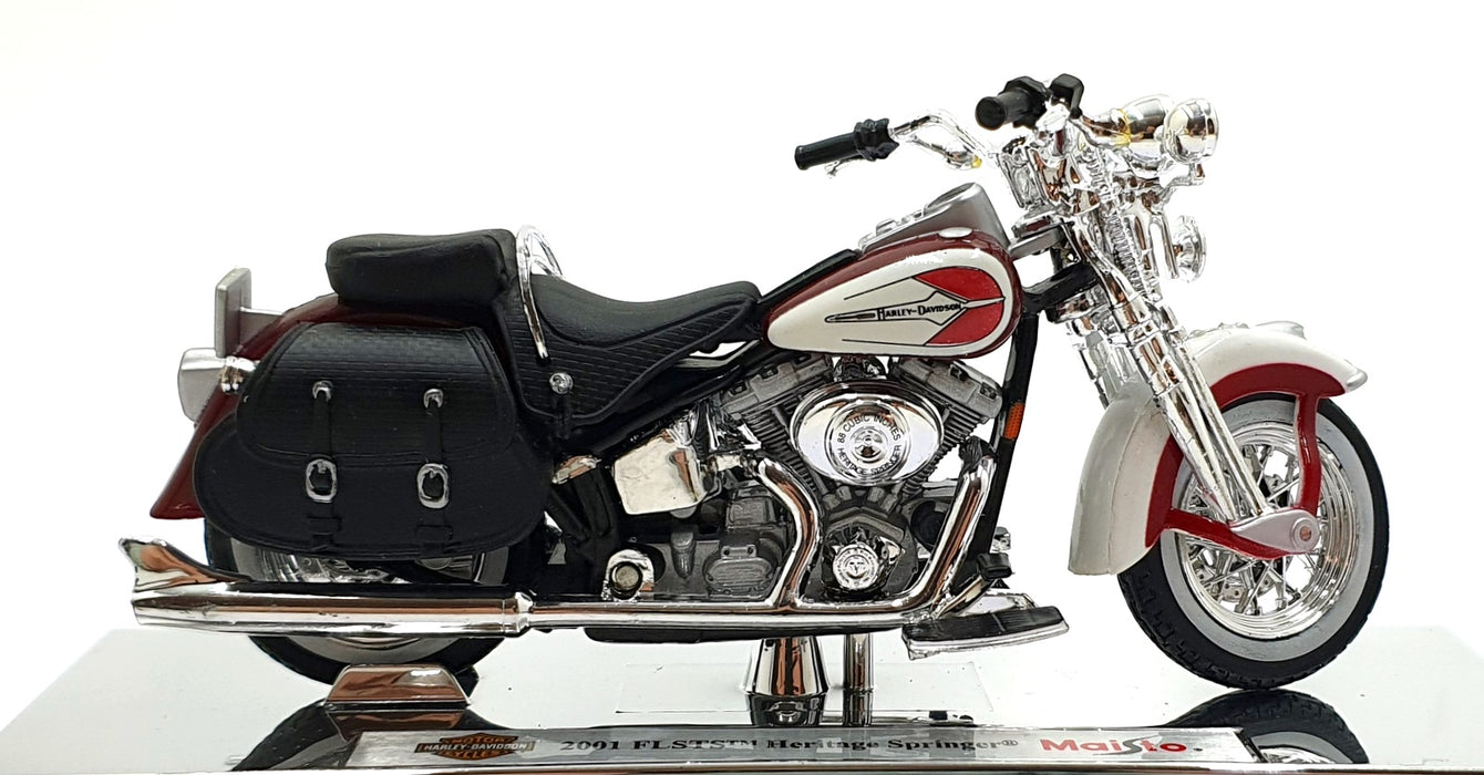 Maisto 1/18 Scale 39728 - Harley Davidson 2001 FLSTS Heritage Springer