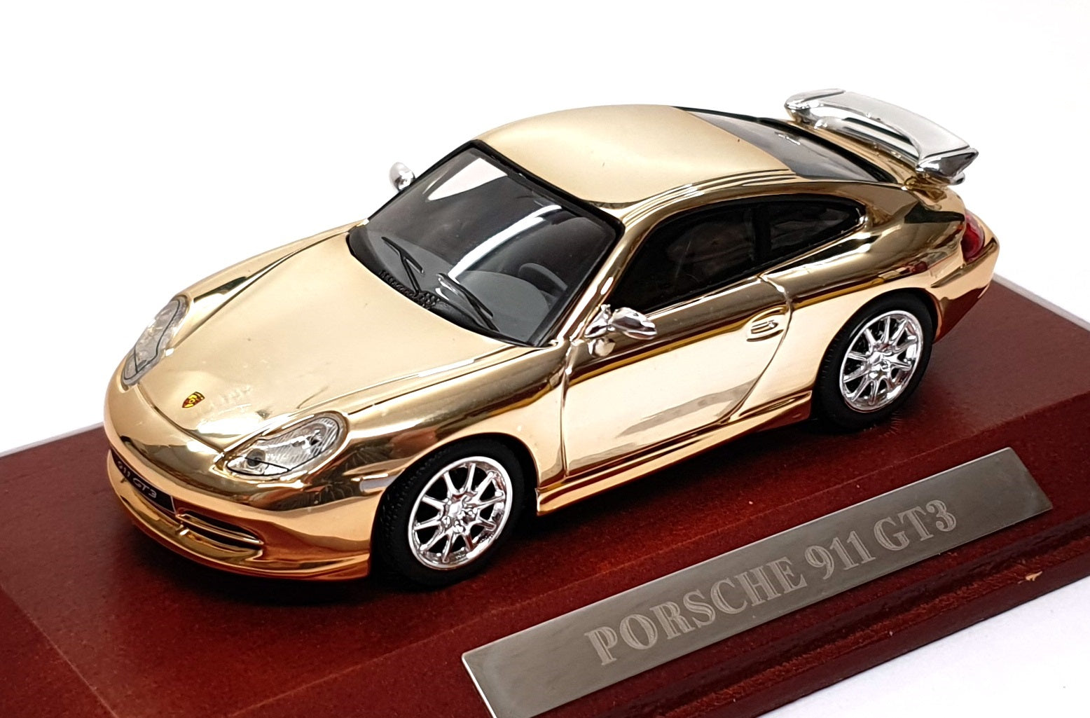 Altaya 1/43 Scale ASC05 - Porsche 911 GT3 - Chrome Silver