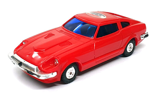 Ichiko Japan 11.5cm Long Model M222 - Nissan Toy Car With Sound - Red