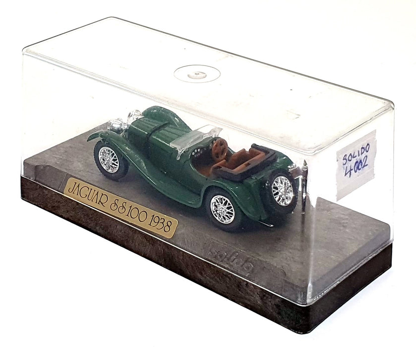 Solido 1/43 Scale Diecast 4002 - 1938 Jaguar SS100 - Green