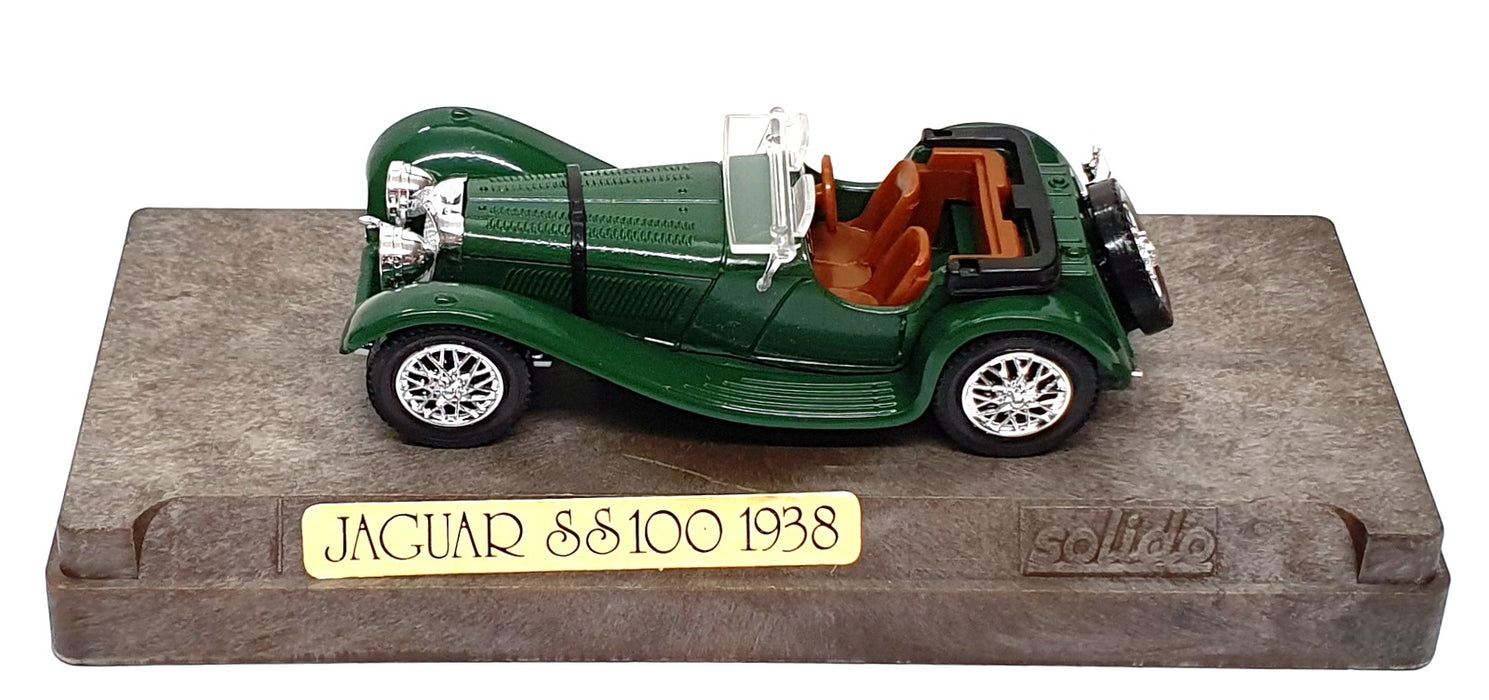 Solido 1/43 Scale Diecast 4002 - 1938 Jaguar SS100 - Green