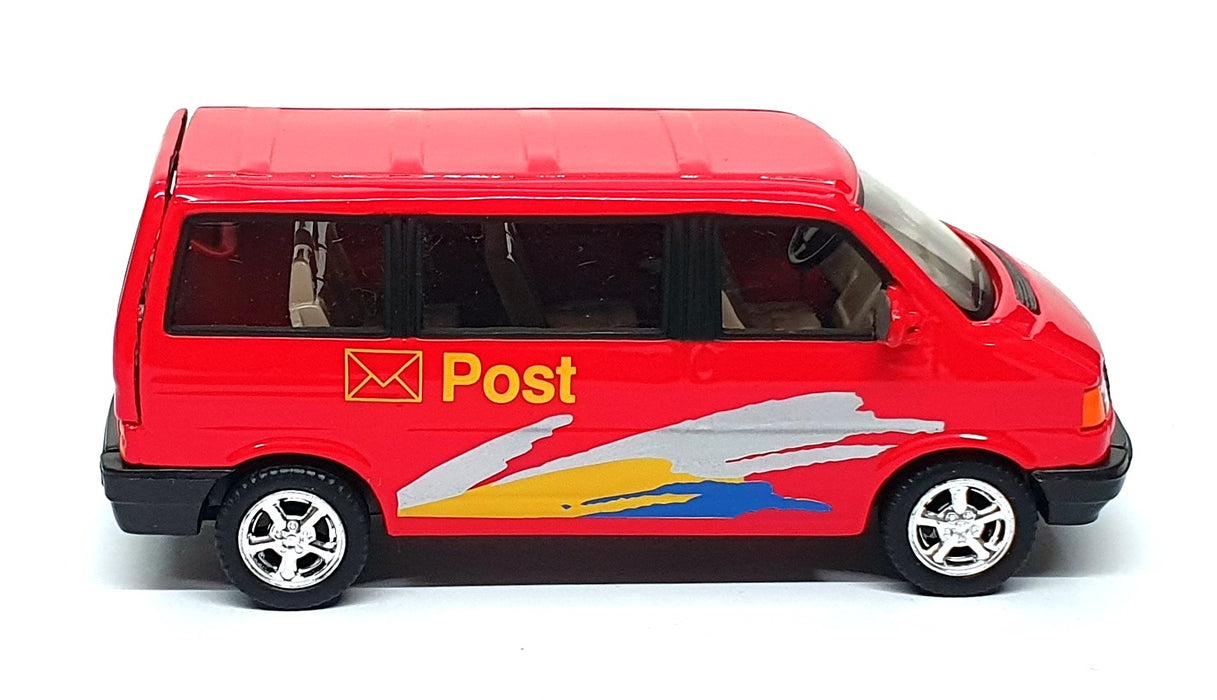 Cararama 1/43 Scale Diecast CARA99 - Volkswagen Post Van - Red