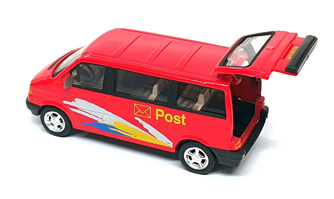 Cararama 1/43 Scale Diecast CARA99 - Volkswagen Post Van - Red