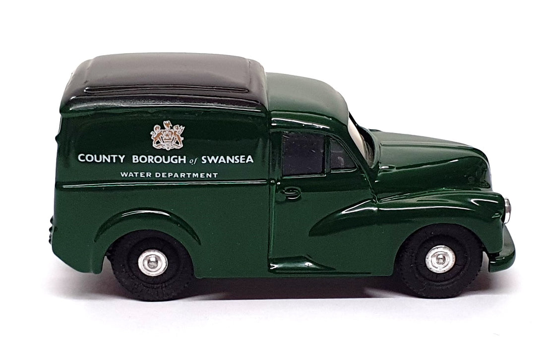 Corgi 1/43 Scale D957 - Morris Minor Van Swansea Water Dept. - Green