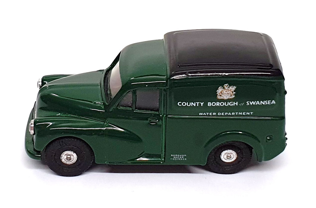 Corgi 1/43 Scale D957 - Morris Minor Van Swansea Water Dept. - Green