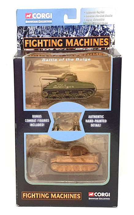 Corgi CSCW14002 - Battle of the Bulge 4 Piece Set 2 Tanks & 2 Figures