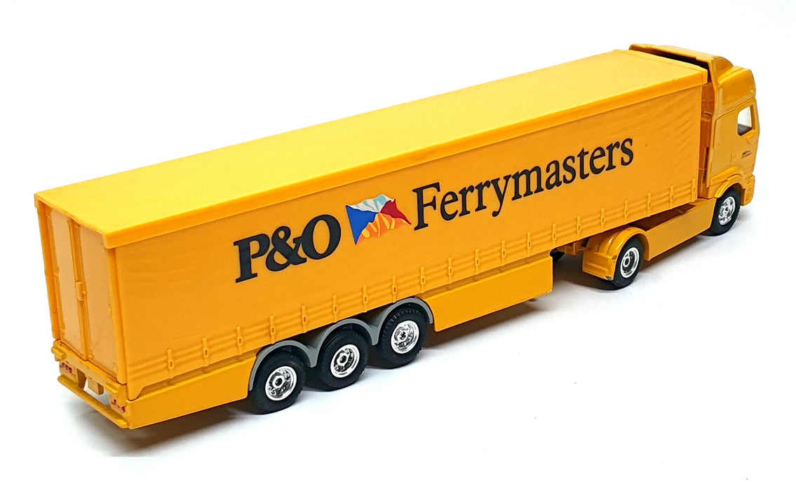 Corgi 1/64 Scale 59548 - Renault Curtainside Truck P&O Ferrymasters - Yellow