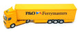 Corgi 1/64 Scale 59548 - Renault Curtainside Truck P&O Ferrymasters - Yellow