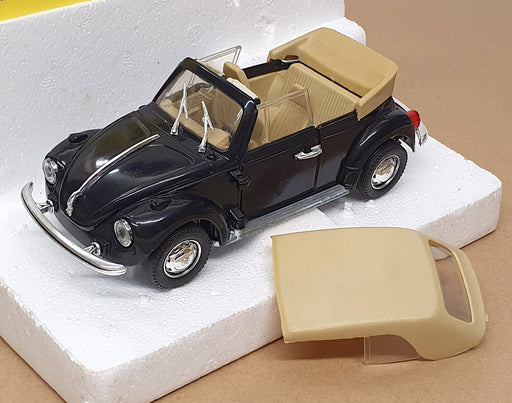 Polistil 1/25 Scale Diecast 02118 - Volkswagen Cabriolet - Black