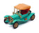 Matchbox 9cm Long Diecast Y-14 - 1911 Maxwell Roadster - Turquoise/Tan Roof