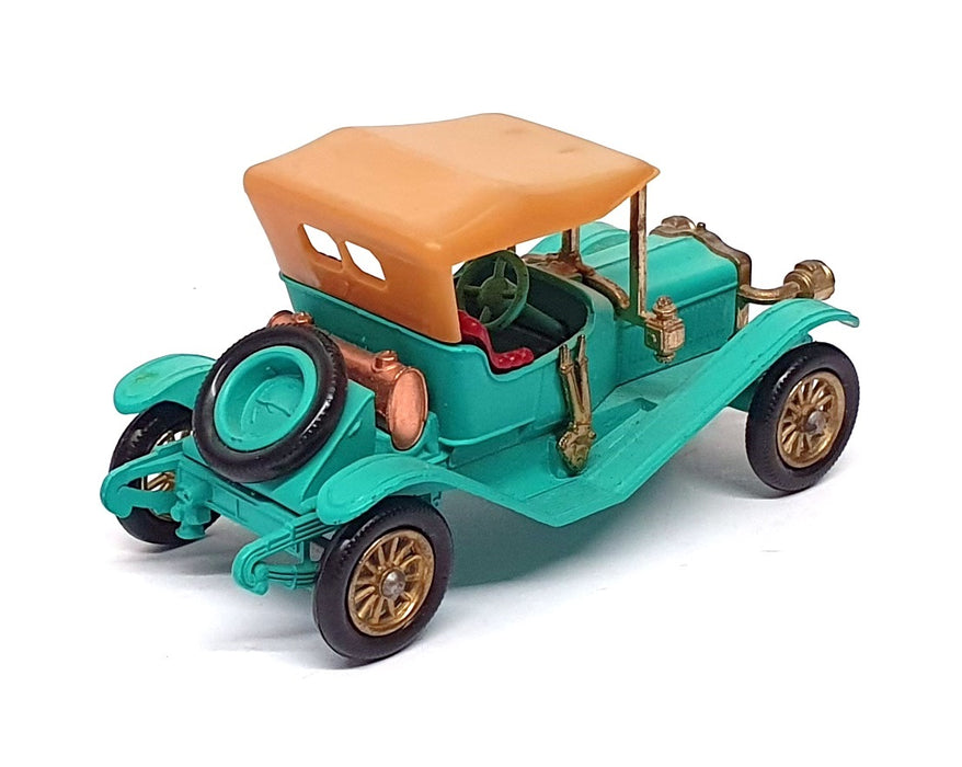 Matchbox 9cm Long Diecast Y-14 - 1911 Maxwell Roadster - Turquoise/Tan Roof