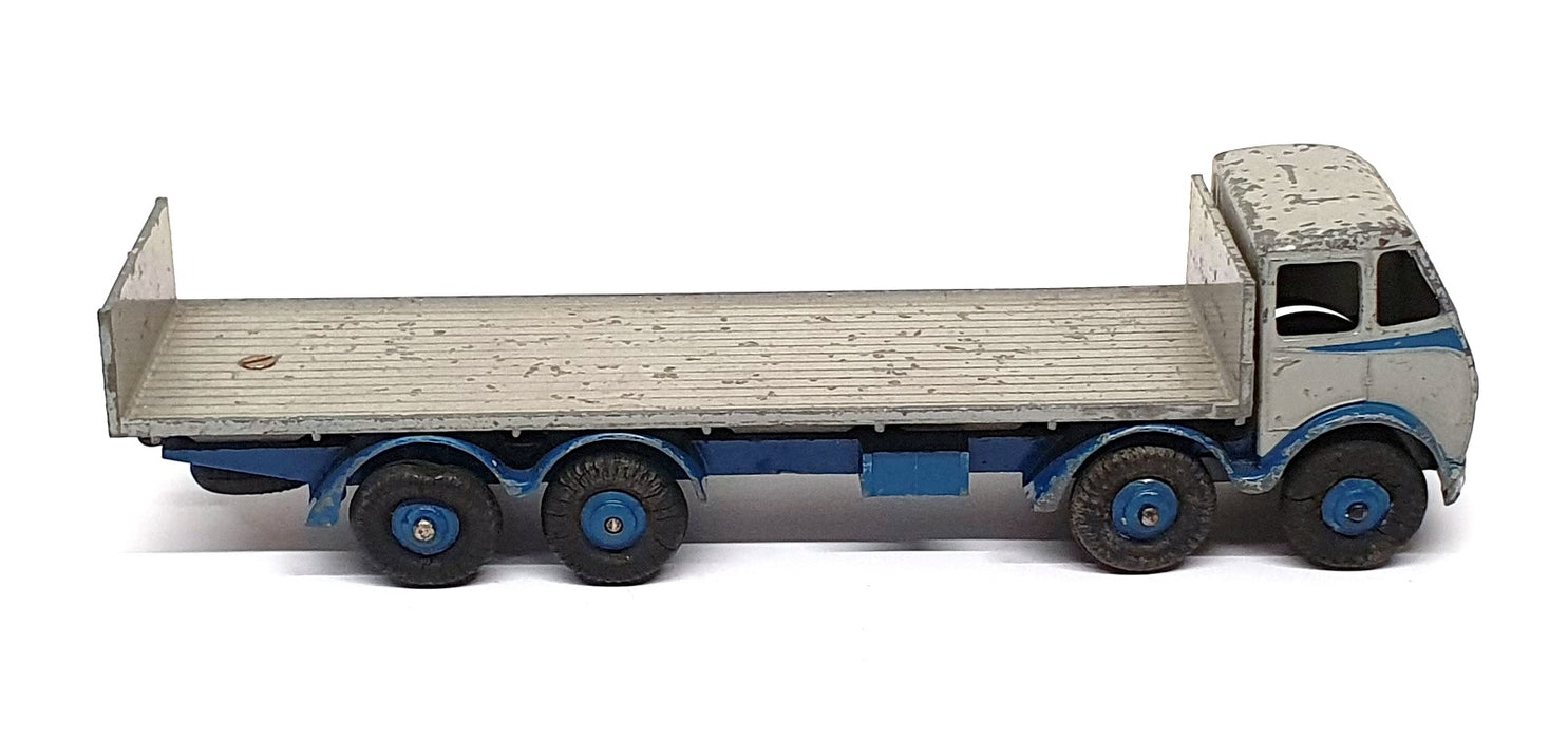 Dinky Toys Diecast 903 - Foden Flat Truck With Tailboard - Grey/Blue