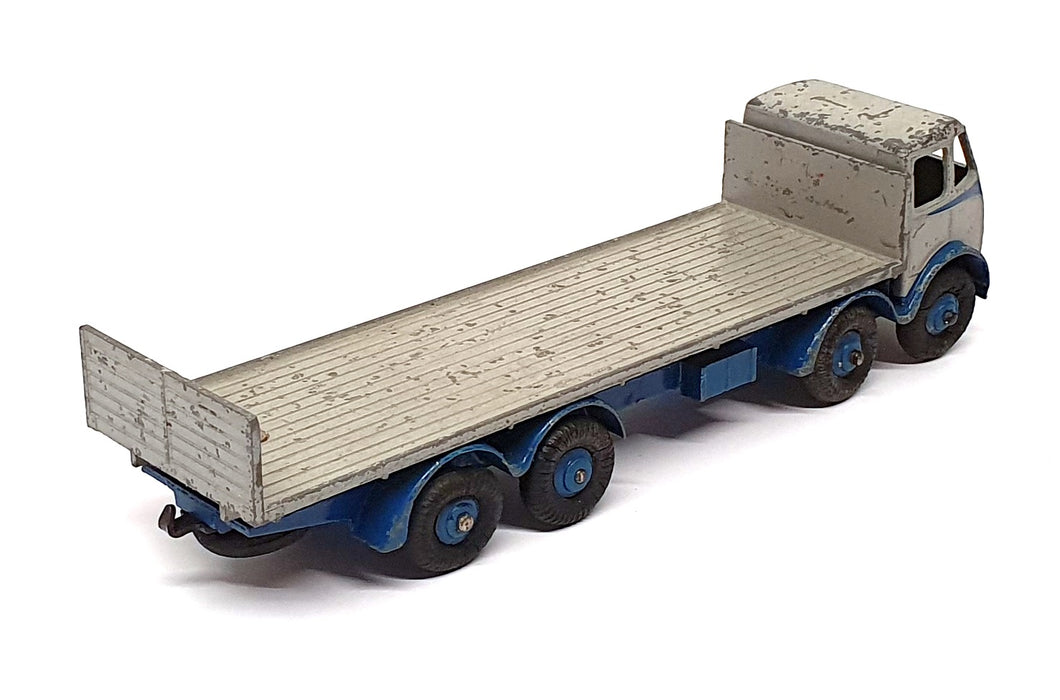 Dinky Toys Diecast 903 - Foden Flat Truck With Tailboard - Grey/Blue