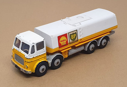 Dinky Supertoys 944 - Leyland Shell B.P. Fuel Tanker Truck - White/Yellow