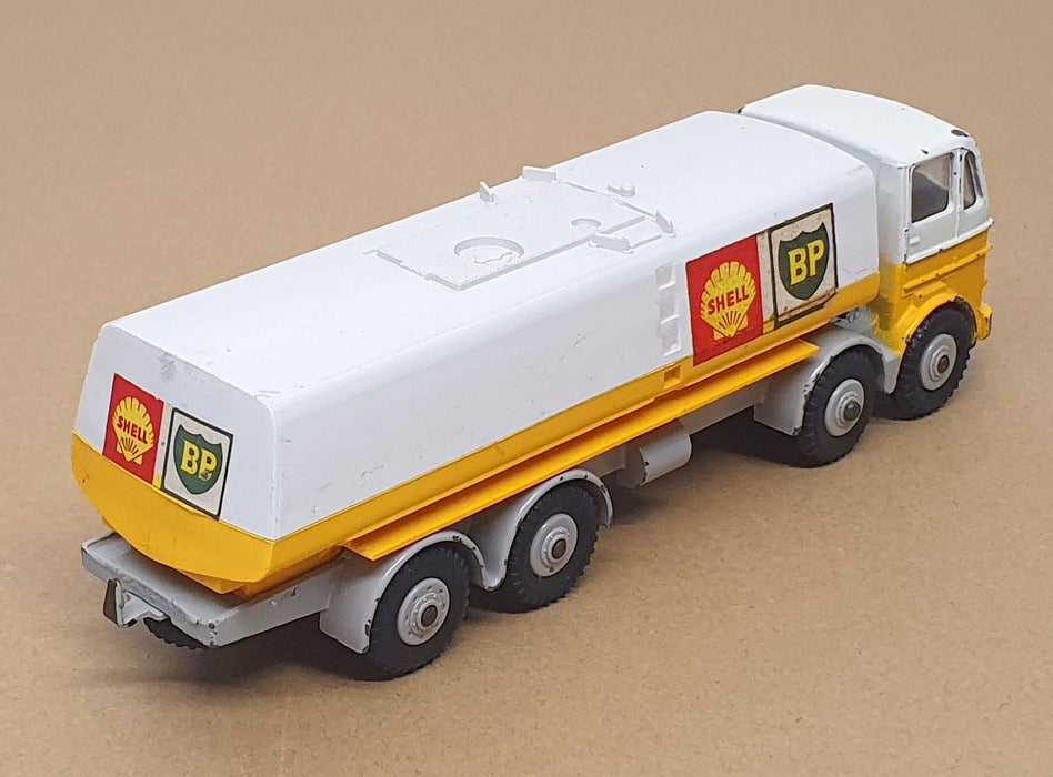 Dinky Supertoys 944 - Leyland Shell B.P. Fuel Tanker Truck - White/Yellow