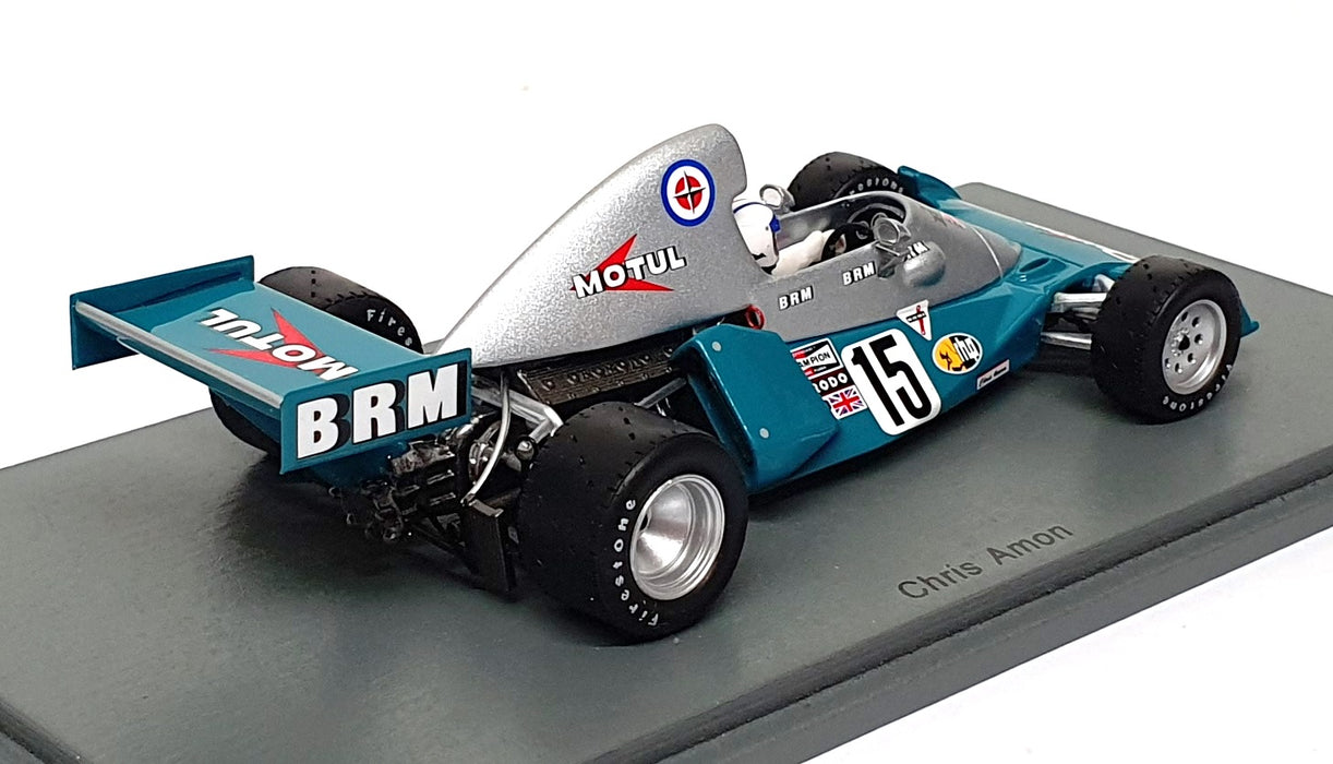 Spark 1/43 Scale S4797 - F1 BRM P201 #15 Canada GP 1974 Chris Amon