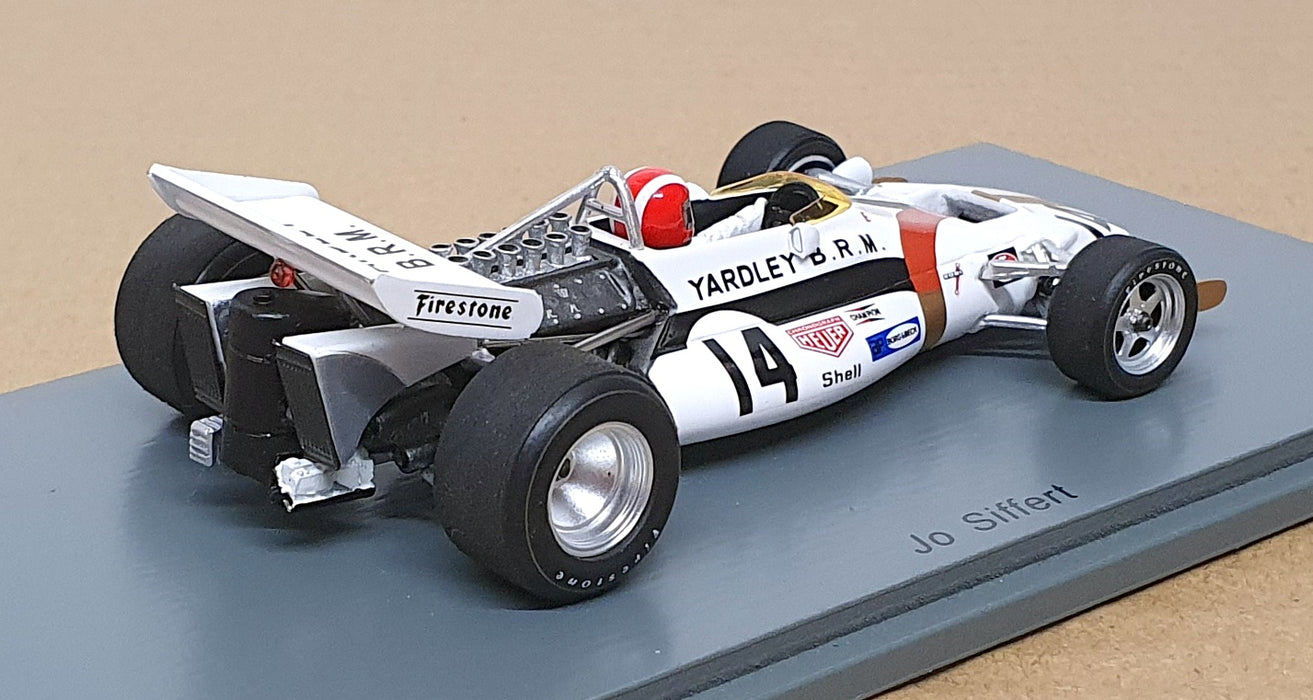 Spark 1/43 Scale S5274 - F1 BRM P160 #14 Monaco GP 1971 Jo Siffert