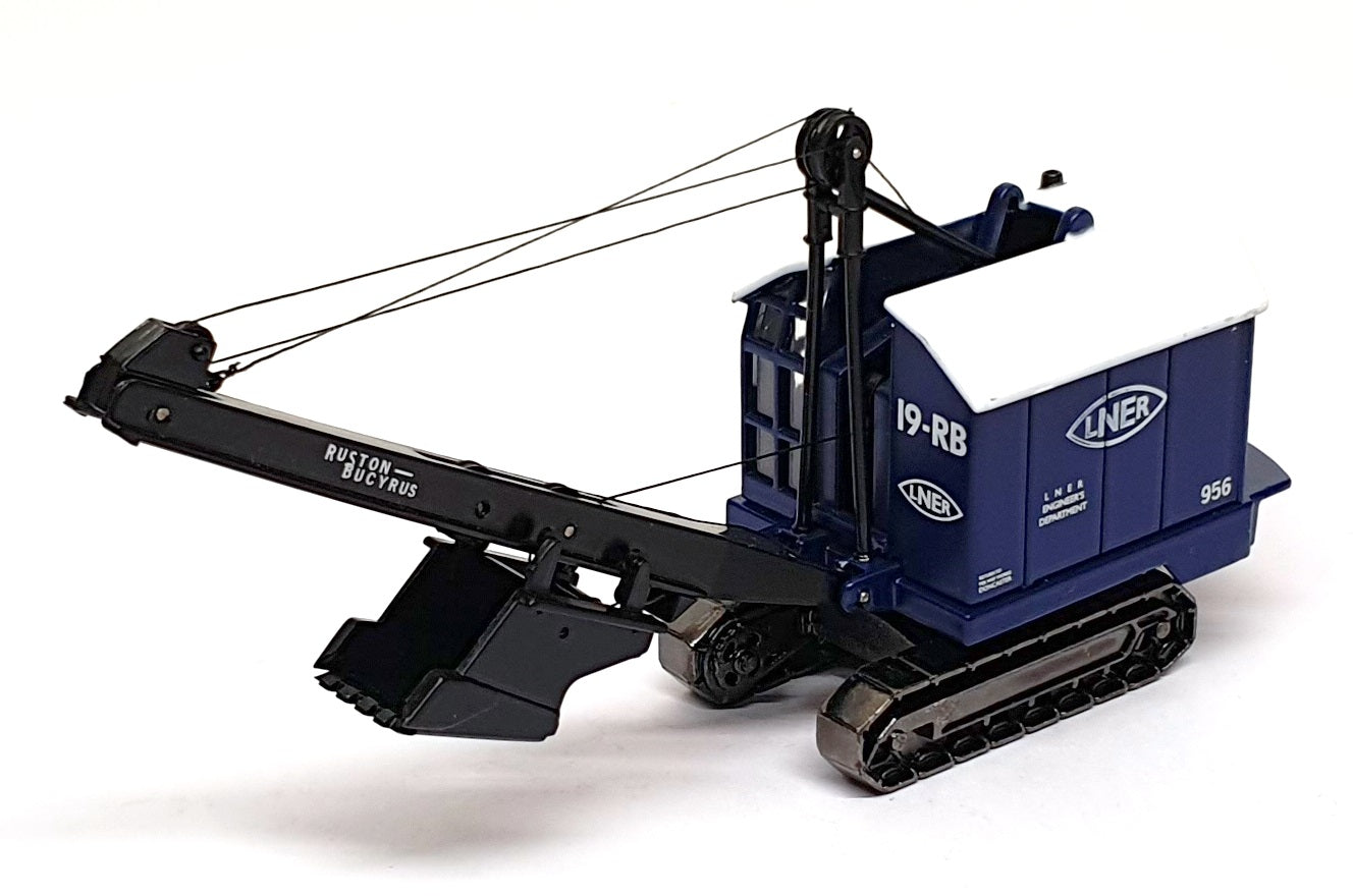 Corgi 1/76 Scale DG225006 - Ruston Bucyrus 19 LNER Skimmer - Blue/White