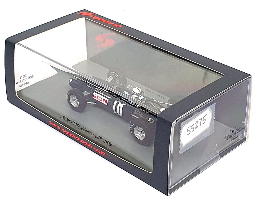 Spark 1/43 Scale S5275 - F1 BRM P261 #10 Mexico GP 1966 Innes Ireland
