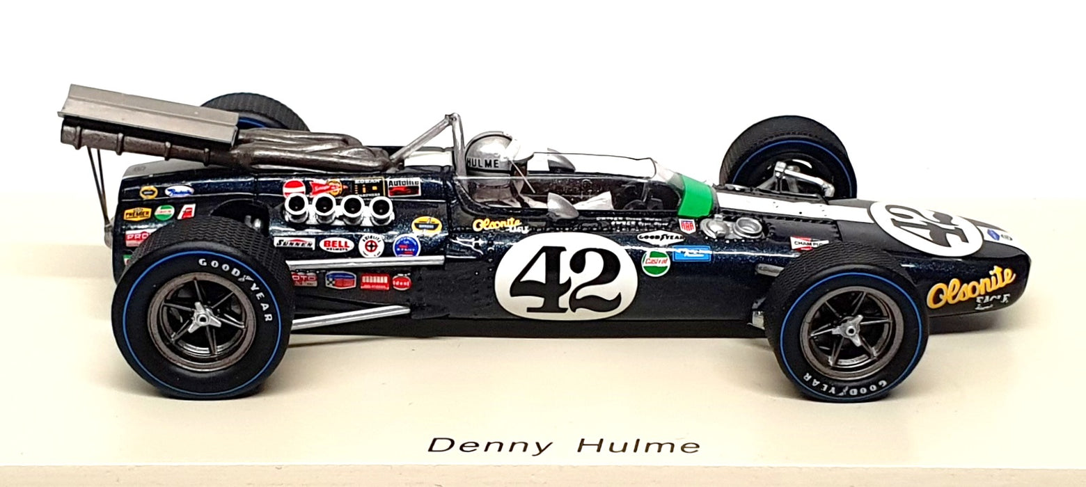 Spark 1/43 Scale S4258 - Eagle Mk4 #42 Indy 500 1968 Denny Hulme