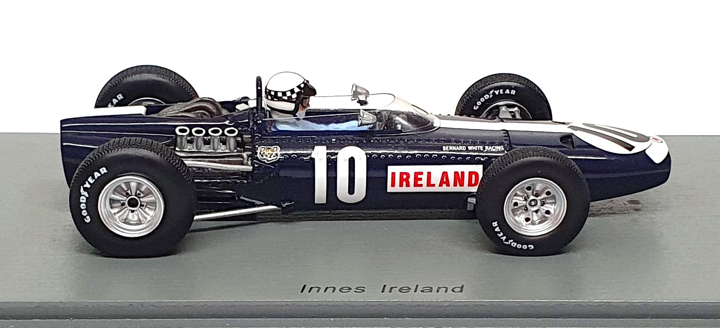 Spark 1/43 Scale S5275 - F1 BRM P261 #10 Mexico GP 1966 Innes Ireland