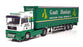 Corgi 1/50 Scale CC13428 - MAN TGA Curtainside Truck Gault Haulage - Green/White