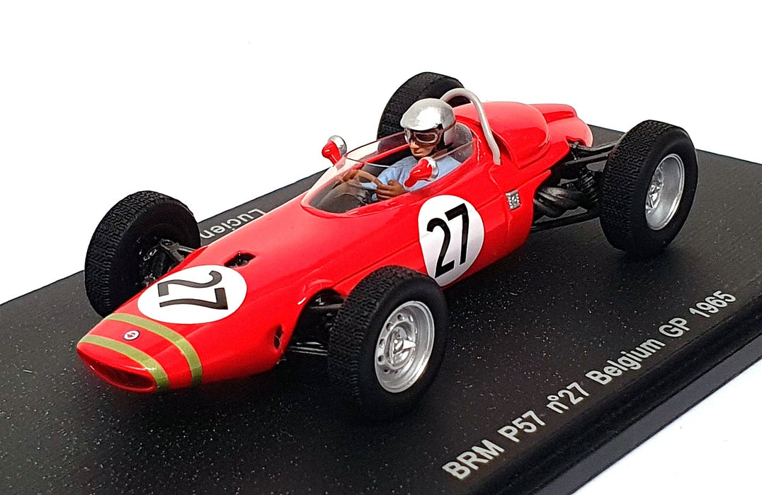 Spark 1/43 Scale S1737 - F1 BRM P57 #27 Belgium GP 1965 Lucien Bianchi