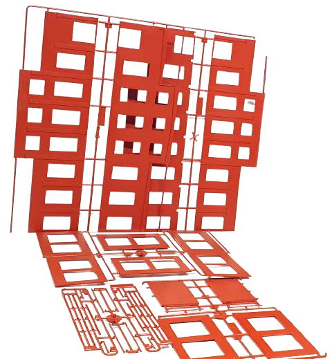 Walthers Cornerstone HO Scale Kit 933-2900 - Roundhouse Engine Service Facility