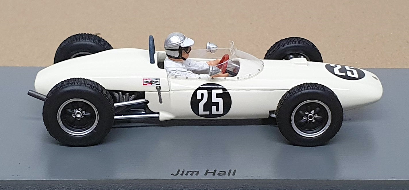 Spark 1/43 Scale Resin S7139 - F1 Lotus 21 #25 Mexico GP 1962 Jim Hall