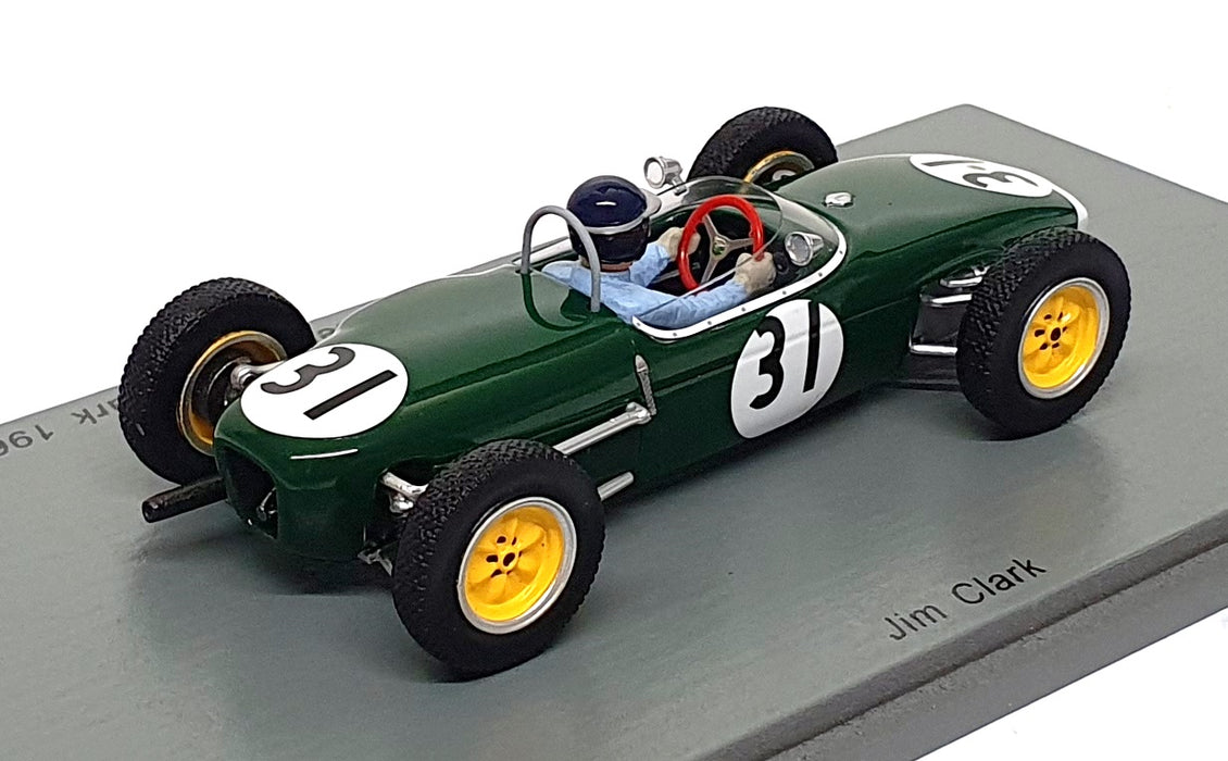 Spark 1/43 Scale S7120 Lotus 18 Formula Jr. #31 Winner Oulton Park 1980 J. Clark