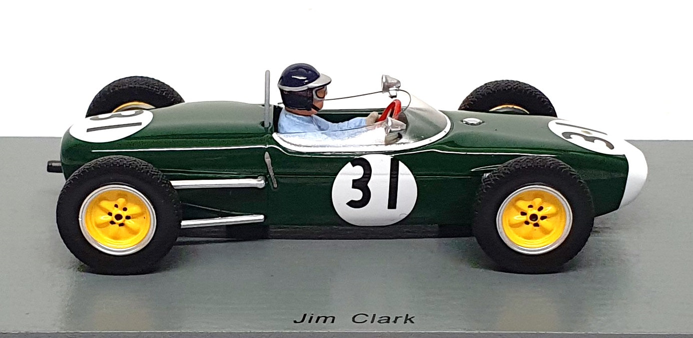 Spark 1/43 Scale S7120 Lotus 18 Formula Jr. #31 Winner Oulton Park 1980 J. Clark