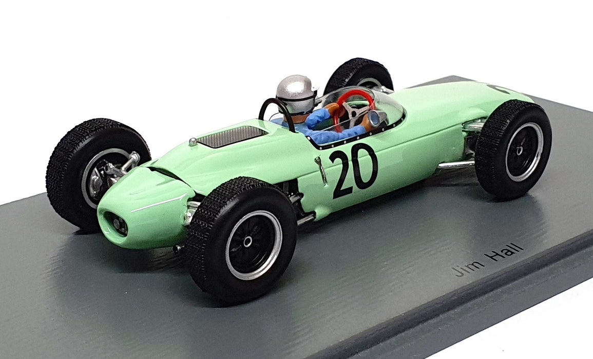 Spark 1/43 Scale S4825 - F1 Lotus 24 #20 5th German GP 1963 Jim Hall